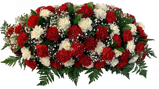 Композиция из живых цветов (1м) арт.ВЖФ1.10